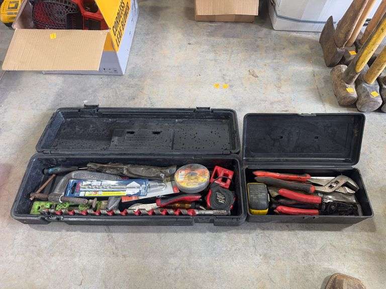 Pliers, Bits, Tools, in Toolboxes