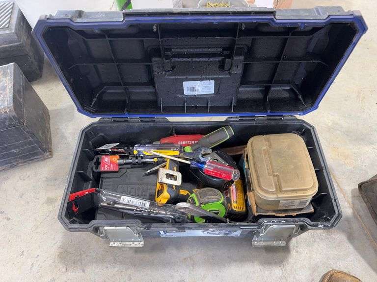 Assorted Tools in Toolbox