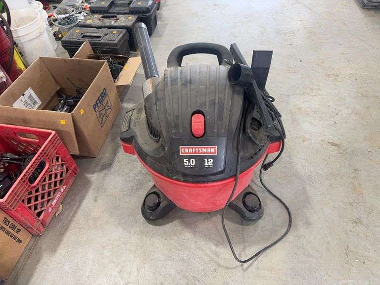 Craftsman Shop Vac 12-Gal 5 HP