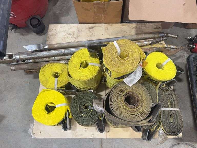 Tie Down Straps and Winch Bars