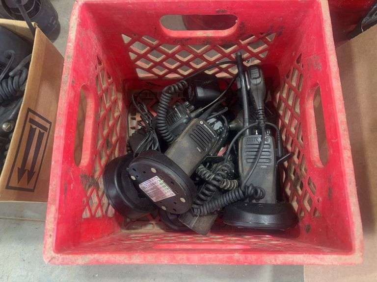 (4) Walkie Talkies and Chargers