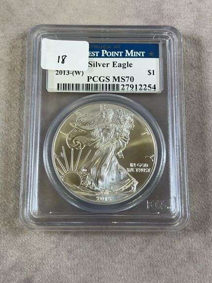 2013 Silver Eagle PCGS MS 70