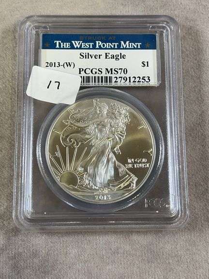 2013 Silver Eagle PCGS MS 70