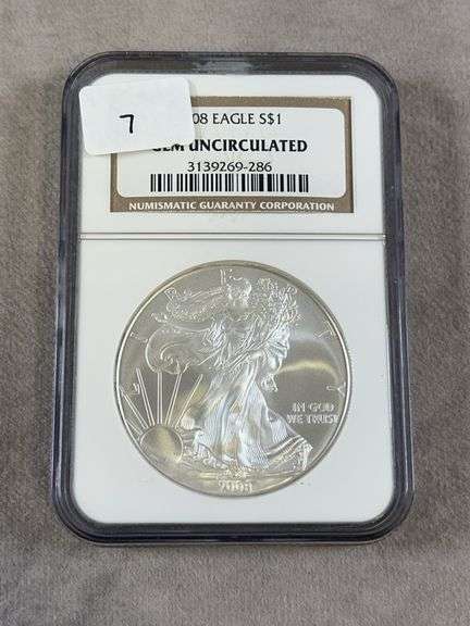 2003 Silver Eagle NGC Gem Uncirculated