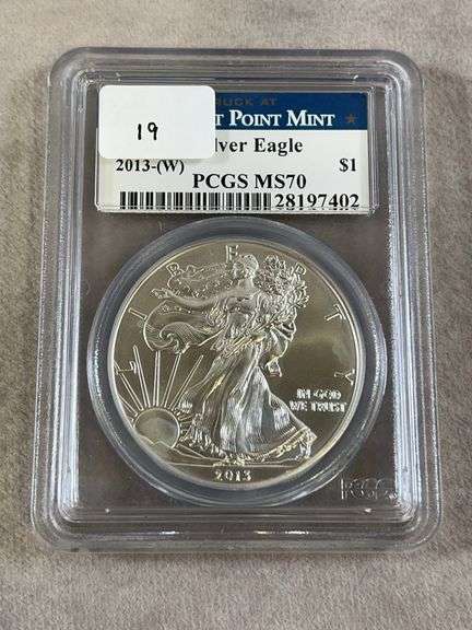 2013 Silver Eagle PCGS MS 70