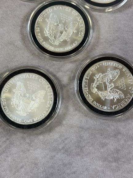 (5) Silver Eagles