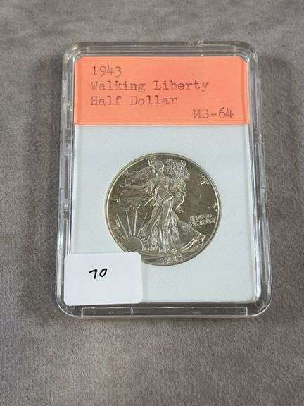 1943 Walking Liberty Half
