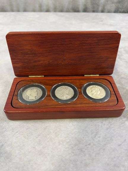11901 Barber, 1942 Standing, 1951 Franklin Halves