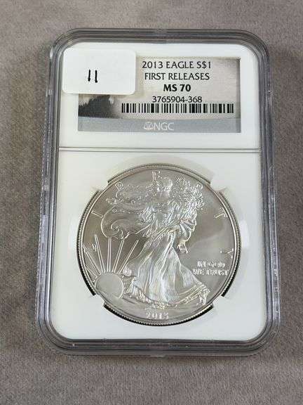 2013 Silver Eagle NGC MS 70