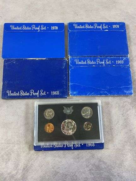 (5) US Proof Sets