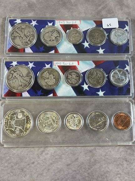 (2) 1943, (1) 1959 year sets