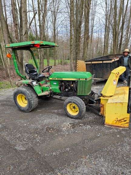 1985 John Deere 855, 4WD