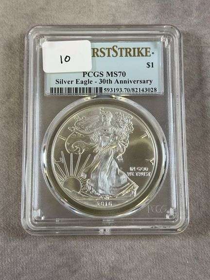2016 Silver Eagle PCGS MS70