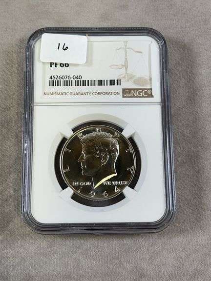 1964 Liberty Half NGC PF 66