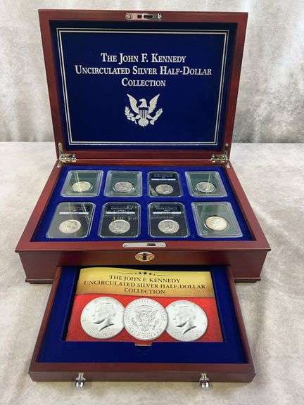 (8) Kennedy Halves