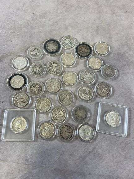 (26) Assorted Quarters