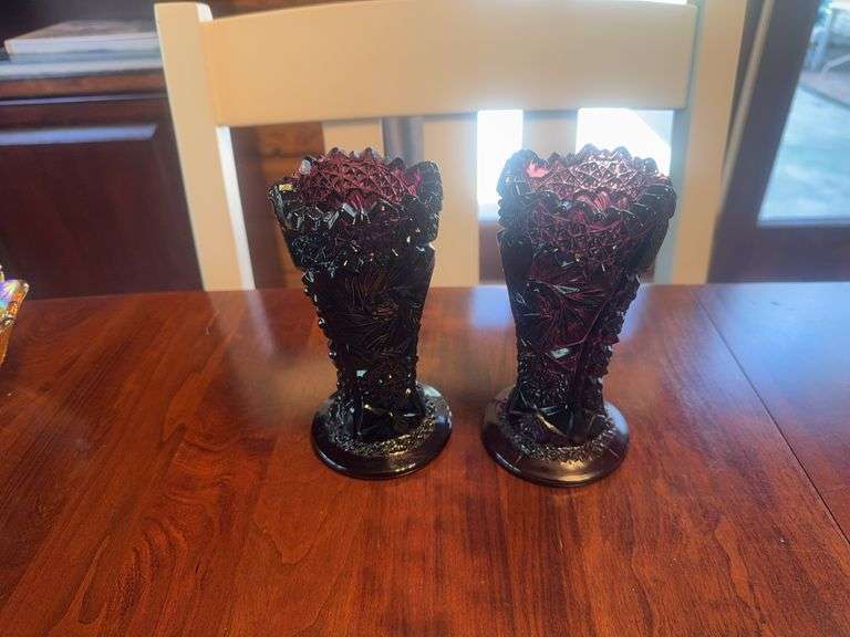 Purple Glass Cups