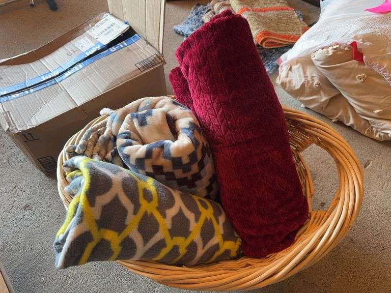 Basket and Blankets