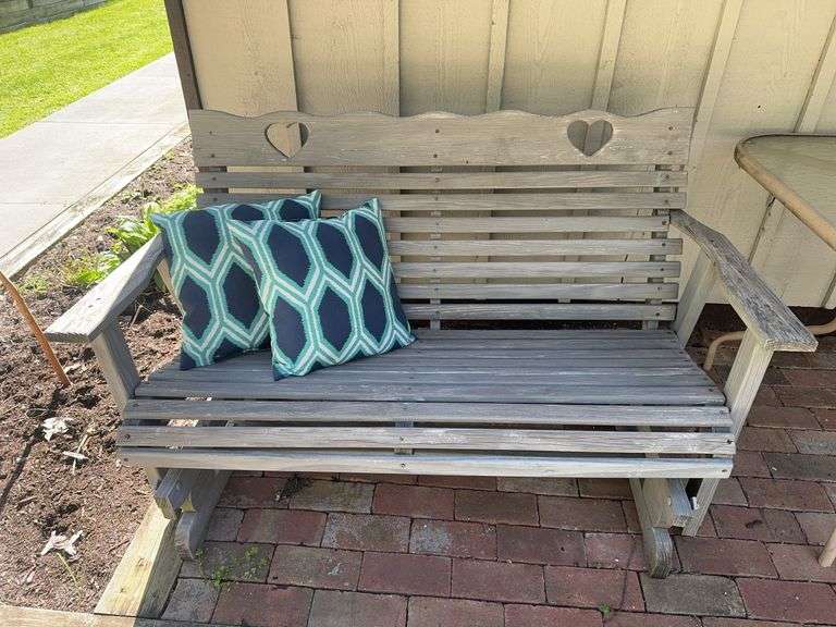 Wood Bench