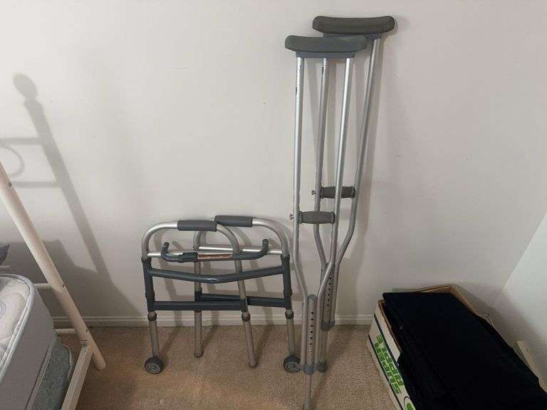 Crutches and Walker