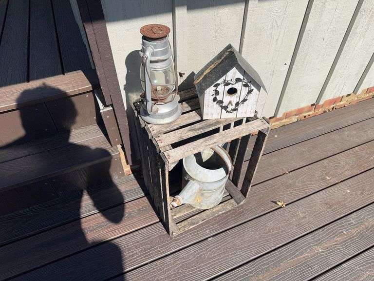 Wooden Crate, Decor