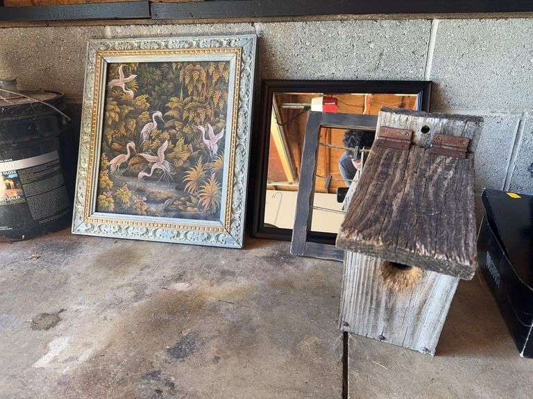 Art, Bird Box, Mirror