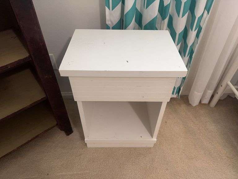 Wood End Table