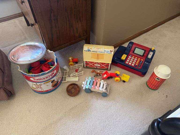 Fisher Price, TinkerToys, Toys
