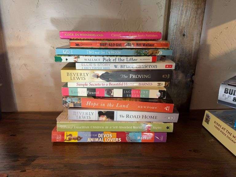 Books on Shelf