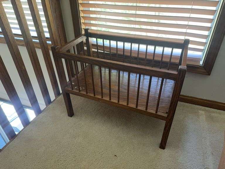 Toy Wooden Crib
