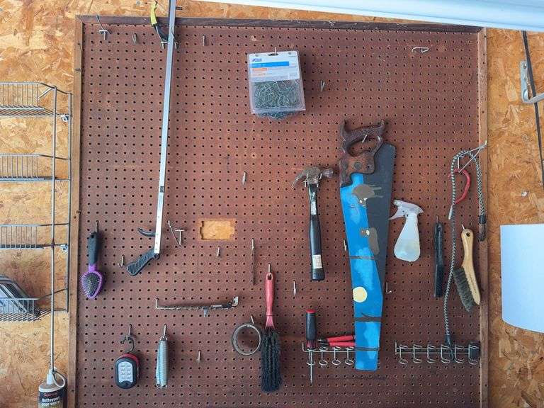 Tools on Wall Mount
