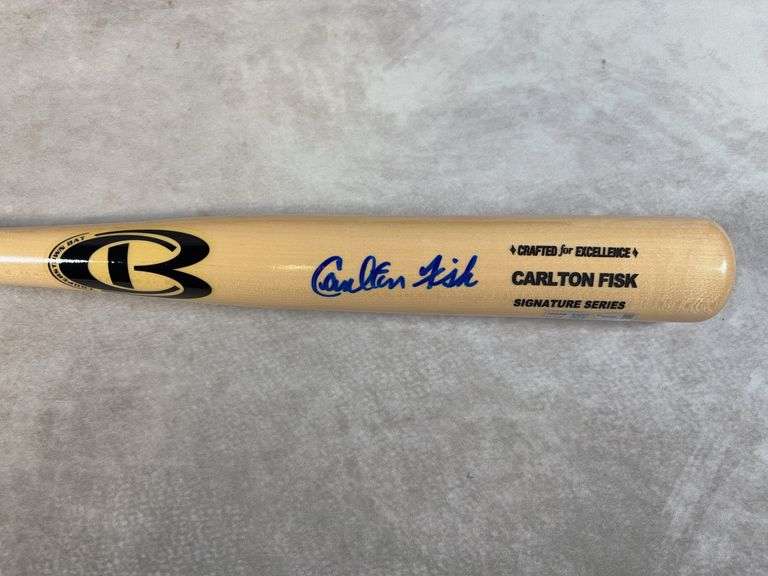 Carlton Fisk Autographed Cooperstown Bat Tristar & Fanatics certs