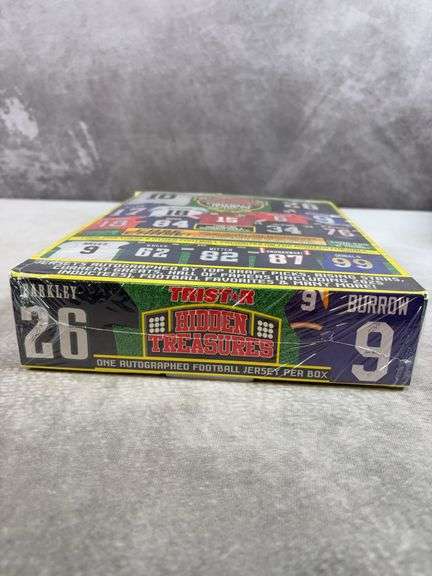 2025 Tristar Hidden Treasures Autographed Football Jersey Box