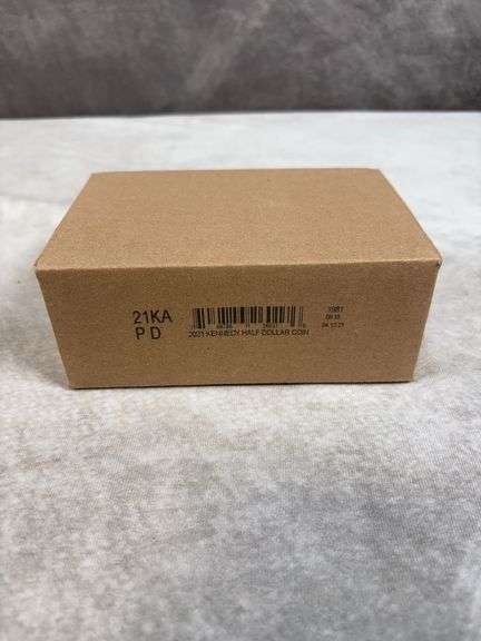 Lot Of 200 - 2021 P&D Kennedy Halves Original Mint Bag And Box BU