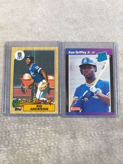 Baseball Rookie lot of 6: Piazza, Willie Randolf,Puckett, Jackson, others