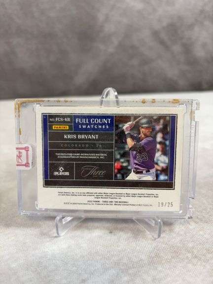 Kris Bryant & Goldschmidt full count swatches