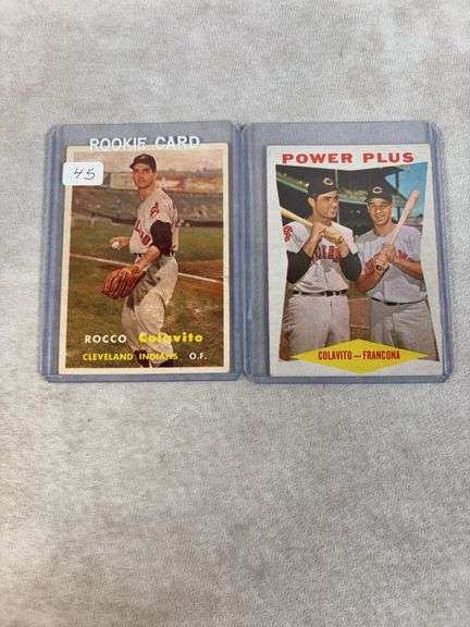 Rocky Colavito (Rookie) plus 5 other Rockey cards