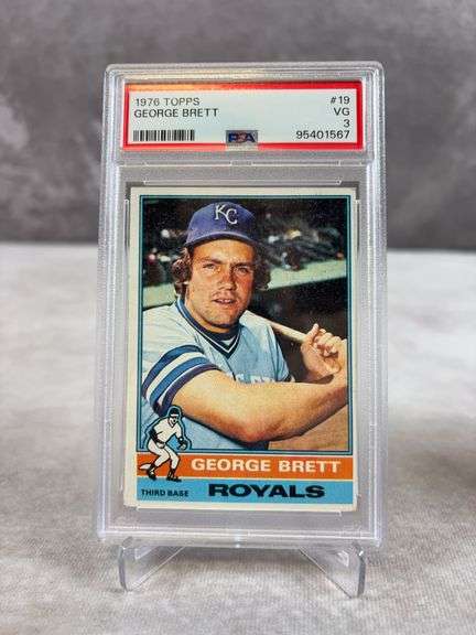 George Brett 1976 Topps #19 PSA 3
