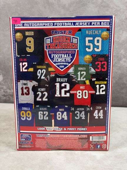 2026 Tristar Hidden Treasures Autographed Football Jersey Box