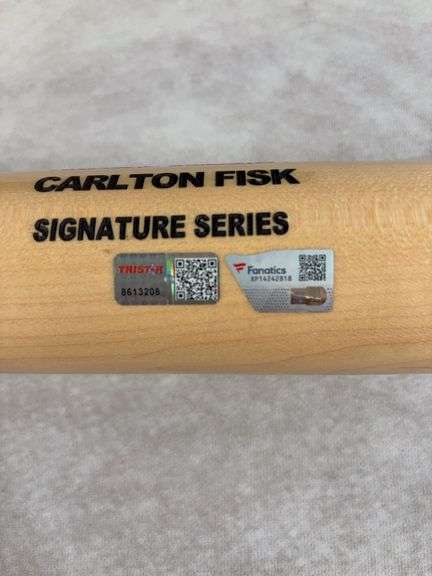 Carlton Fisk Autographed Cooperstown Bat Tristar & Fanatics certs