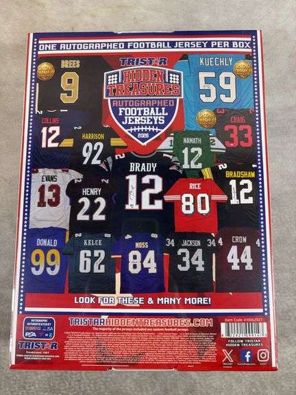 2026 Tristar Hidden Treasures Autographed Football Jersey Box