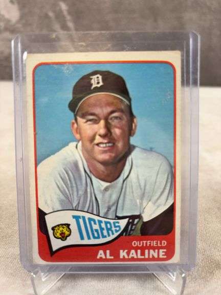 1965 Topps baseball: Ed Mathews, Ritchie Allen, Al Kaline