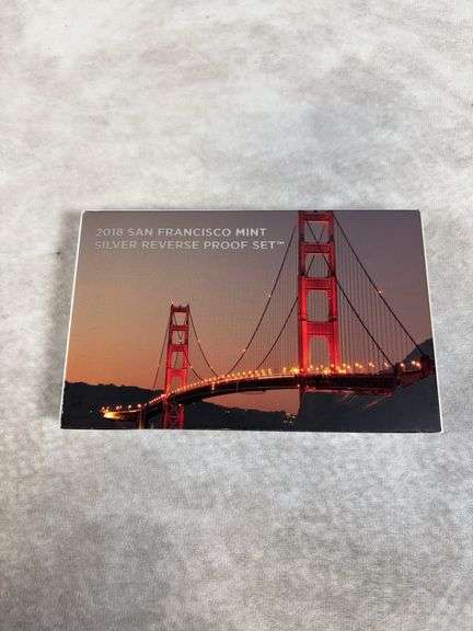 2018 US Mint Silver Reverse Proof Set