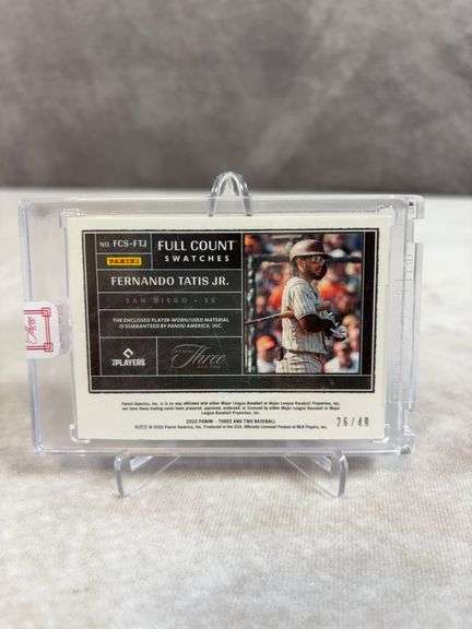 Tatis Jr., Correa & Y. Alvarez full count swatches