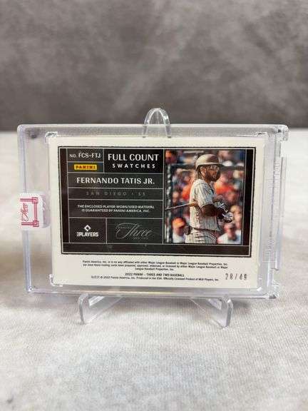 Tatis Jr., Mullins, Devers full count swatches