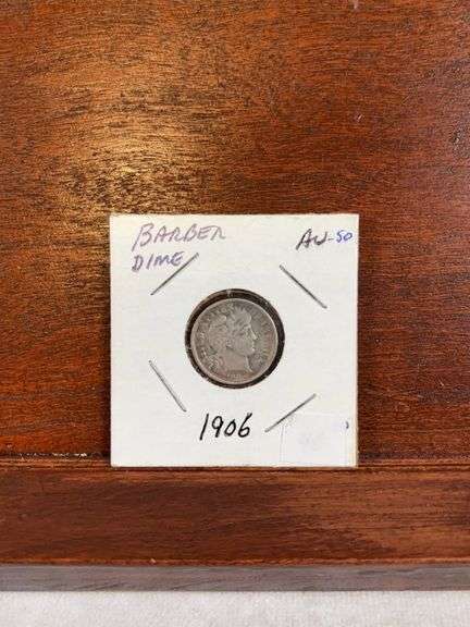 1906 Barber Dime XF