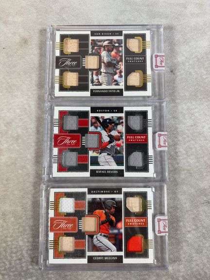 Tatis Jr., Mullins, Devers full count swatches