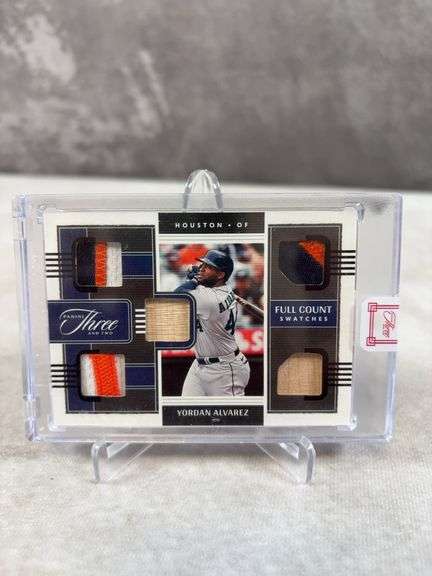 Tatis Jr., Correa & Y. Alvarez full count swatches