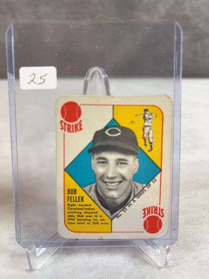 1951 Topps Redbacks w/ Bob Feller, Early Wynn, Bauer, D. DiMaggio