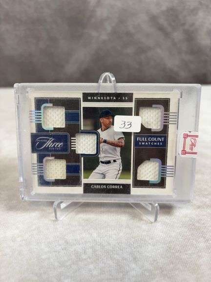 Correa, Mullins, Jimenez full count swatches